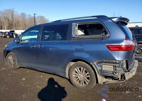 2015 Toyota Sienna Xle from USA, damaged, VIN 5TDYK3DC6FS576751